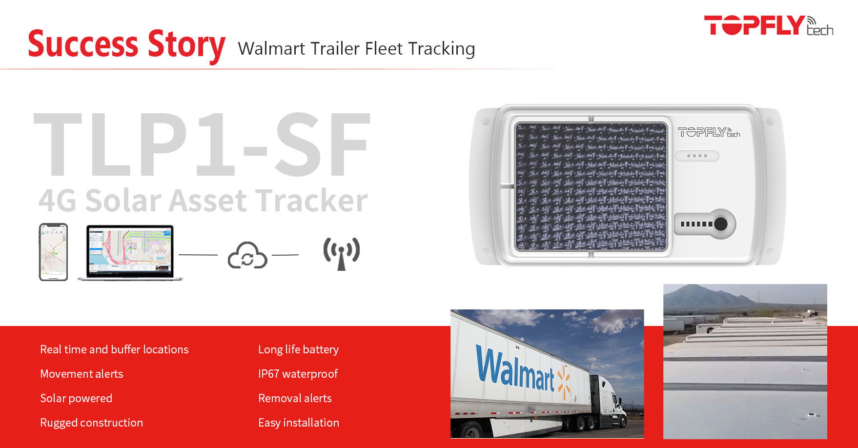 Success Story | Walmart Trailer Fleet Tracking