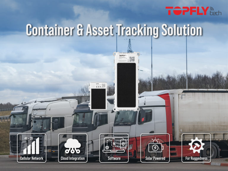TOPFLYtech Container and Asset Tracking Solution by TOPFLYtech Devices and platform