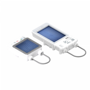 SolarGuardX Series Solar Powered GPS E-lock product main devices by TOPFLYtech for protecting containers and customs projects
