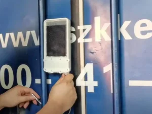 SolarGuardX Magnet Mount Install on Container