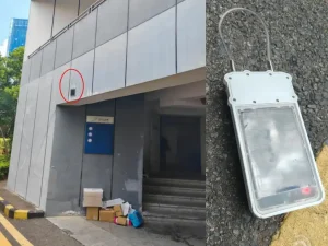 SolarGuardX under 5-meter drop test