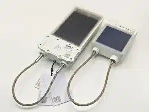 The photo of SolarGuardX 200 and SolarGuardX 120 PN: CB01 front view